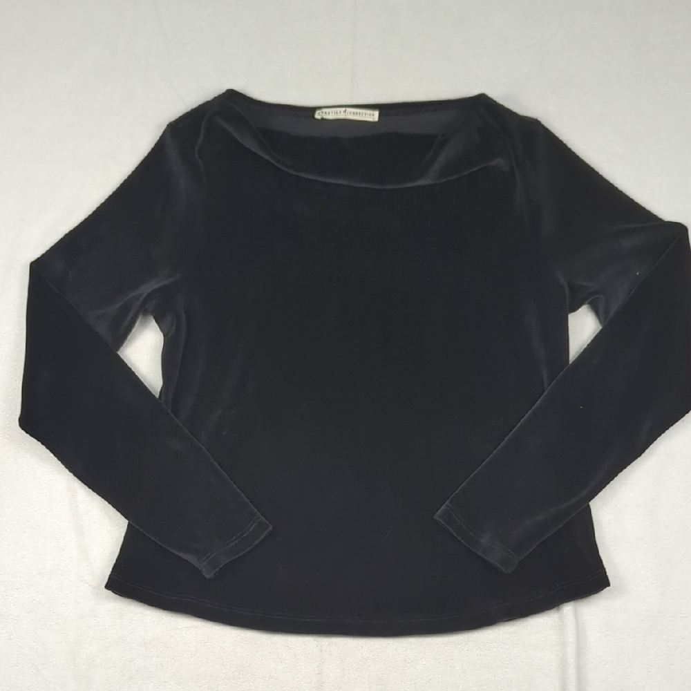 Peruvian Connection Women's Long‎ Sleeve Velour Top Size Medium